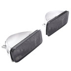 Smoke Lens Front Bumper Turn Signal Light Assembly For Chevy Camaro 1985-1992
