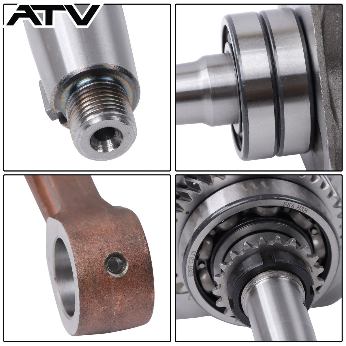 3090323 Crankshaft+Cylinder Sleeve For Polaris Sportsman 500 Engine Rebuild Kit