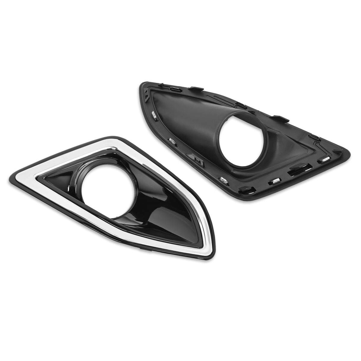 Pair Front Bumper Fog Lights Lamps Harness Switch Kit For Ford Edge 2015-2018