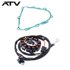 New Stator & Gasket Fit for Yamaha YFZ450 2004 2005 2007 2008 2009 2012 2013