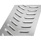 Universal Car Parts Hood Louver Vent Panel Set Hood Cooling Kit Unfinished