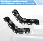 For 2011-2013 Jeep Grand Cherokee Front Bumper Bracket Left+Right Retainer