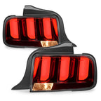 For Ford Mustang 2005-2009 Clear Lens LED Tail Lights Rear Brake Lamps Set 05-09