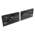 Pair Inner Door Panel Kit Black  For Ford F-Series Bronco Truck 1973-1979