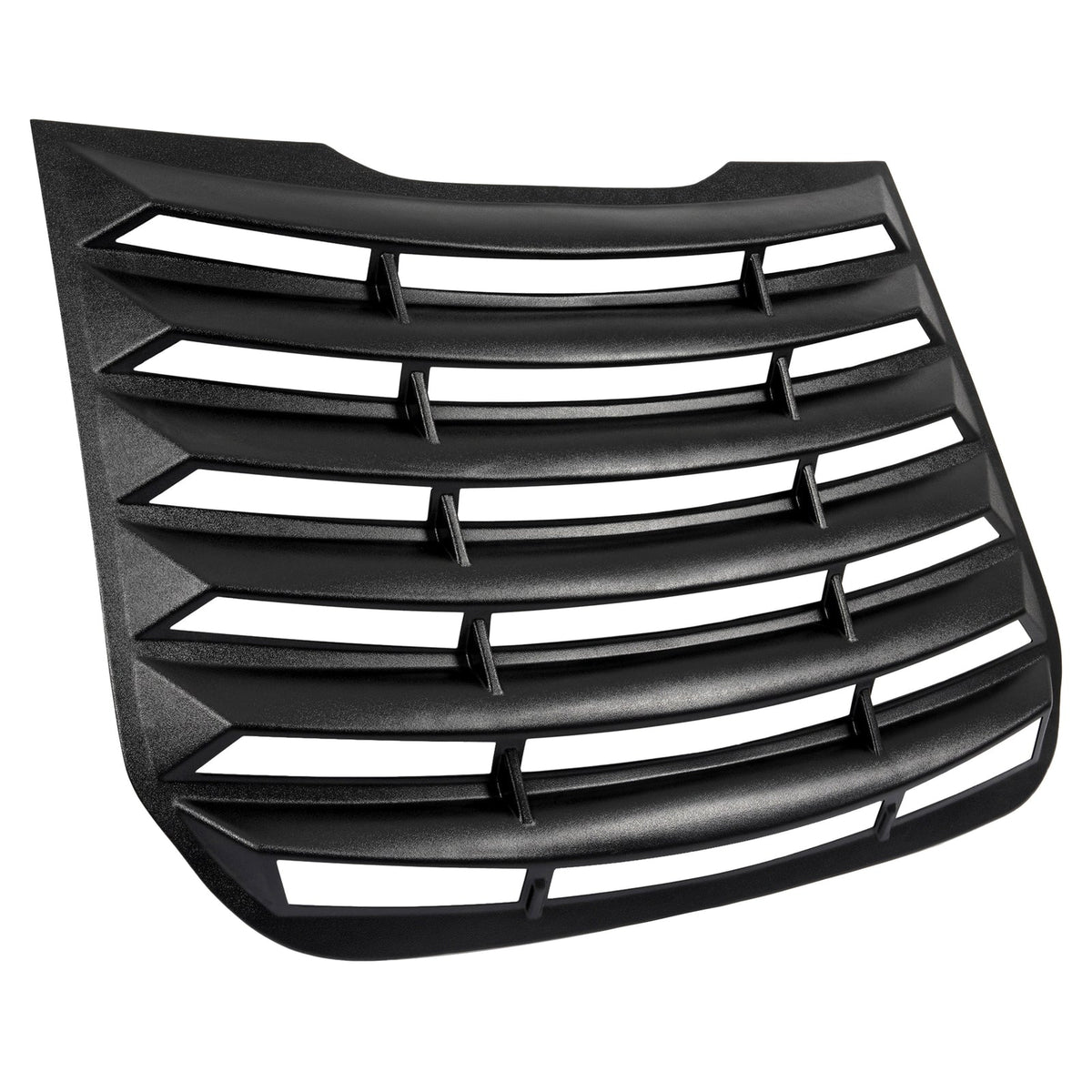 Matte Black Rear Window Louver Sun Shade Cover W/Tape For Ford Fusion 2013-2020