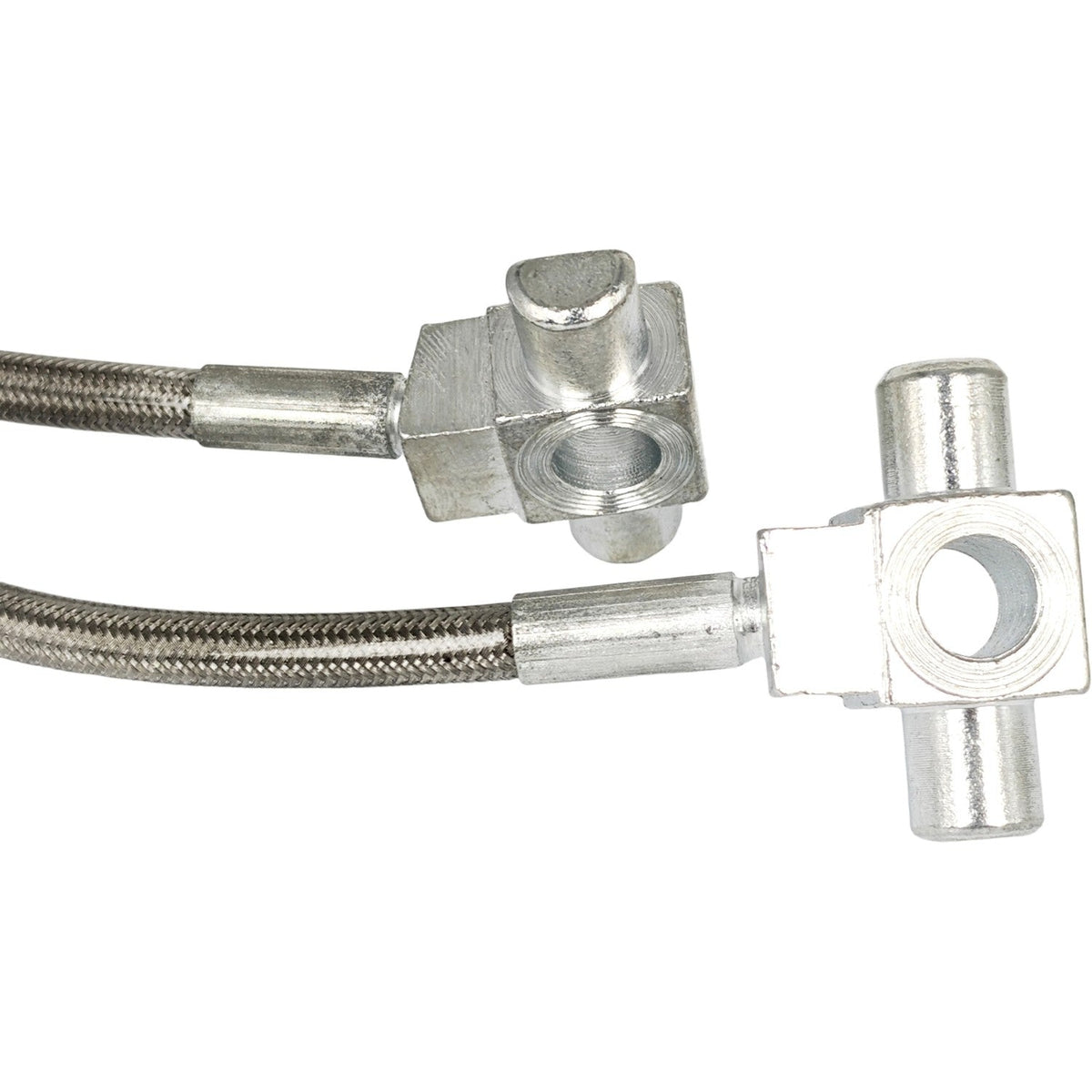 2X Front Extended Brake Line 89340S for GMC C15 C25 K15 K25 Suburban 1971-1991