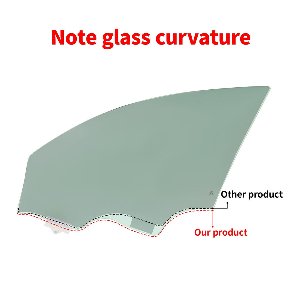 Fits Kia Optima 4D 2016-2020 Driver Left Side Front Door Window Tempered Glass