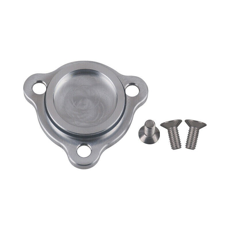 Neutral safety switch block off cover plate BILLET ALUMINUM for Yamaha Banshee