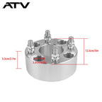 2× 2 inch 4x4 Wheel Spacers Adapters For Golf Cart  GO Club Car 1/2"x20 Studs