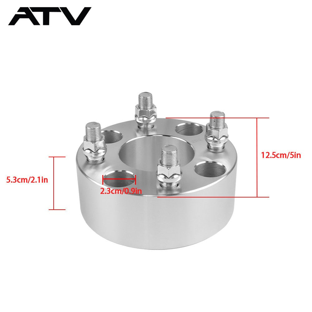 2× 2 inch 4x4 Wheel Spacers Adapters For Golf Cart  GO Club Car 1/2"x20 Studs