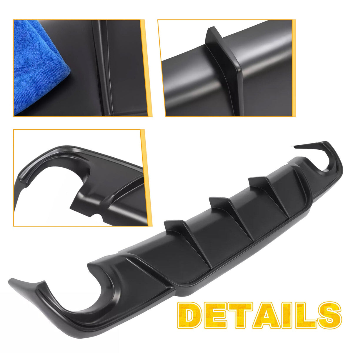 Rear Bumper Spoiler Diffuser Lip DMR Style For Lexus IS250 IS350 2006-2013
