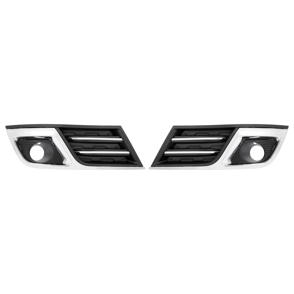 Pair Fog Light Bezel Trim Covers For Chevrolet Traverse 2013-2017 #GM1039150