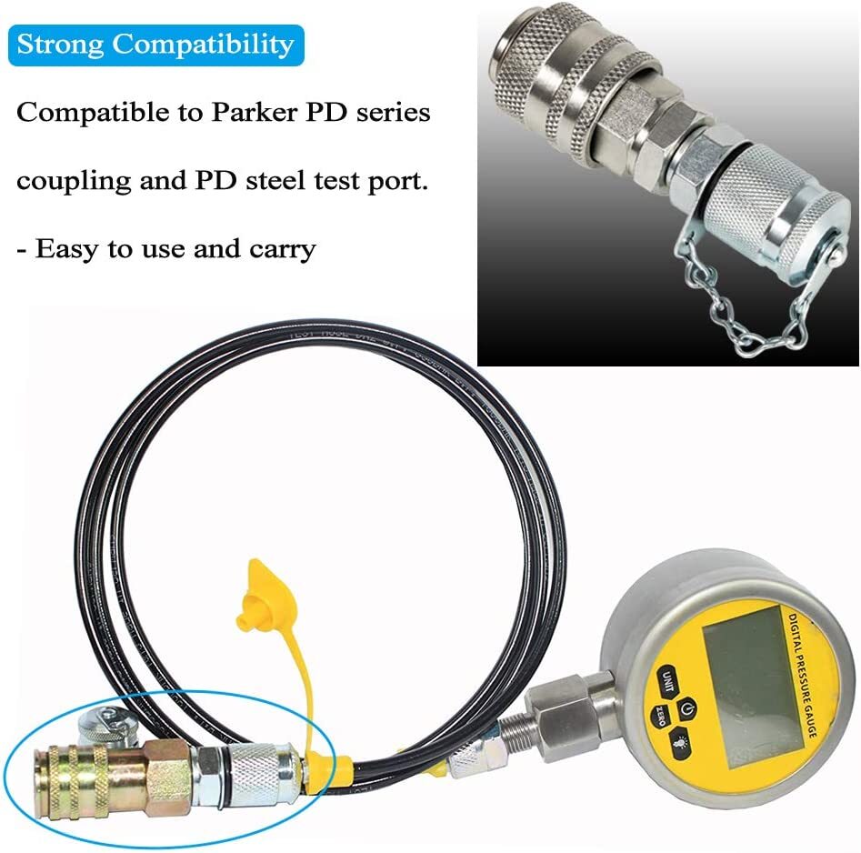 Adap-CAT Hydraulic Pressure Test Coupling Kit for PD Series Coupler