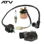 Rectifier Relay Ignition Coil spark plug for Honda TRX350TE Rancher 350 4x4 ES