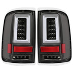 Black For Ford F150 LOBO 2004 2005 2006 2007 2008 LED Tube Tail Lights Lamps DOT