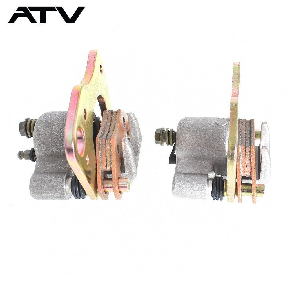For Polaris Ranger 500 4X4 6x6 1998-2004 Front Left Right Brake Calipers w/Pads
