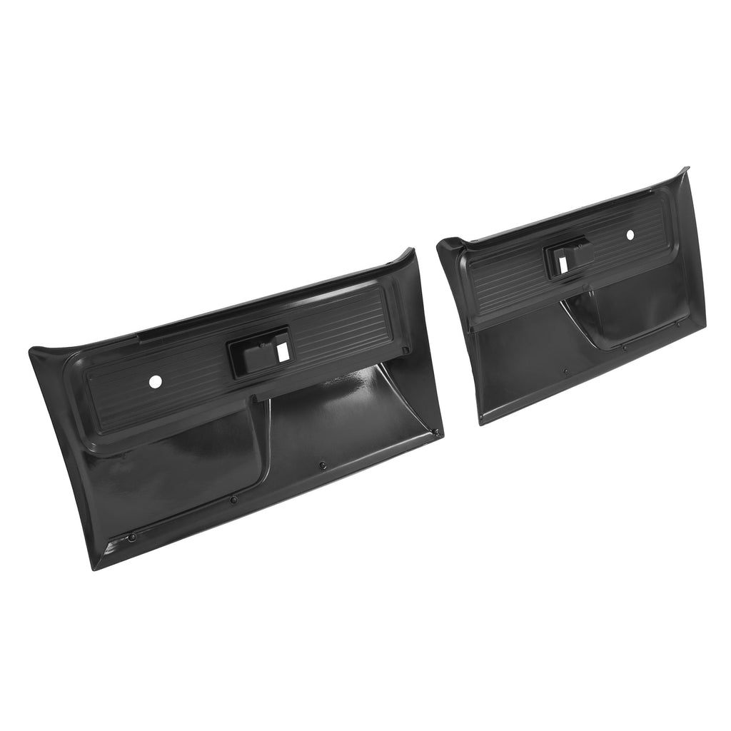 For Chevrolet/ GMC Truck 1977-1980 Inner Door Panels Black Plastic Left+Right