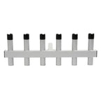 6 Rod Extender Fishing Rod Holder Hitch Mount Rack Truck 2" Receiver Adjustable