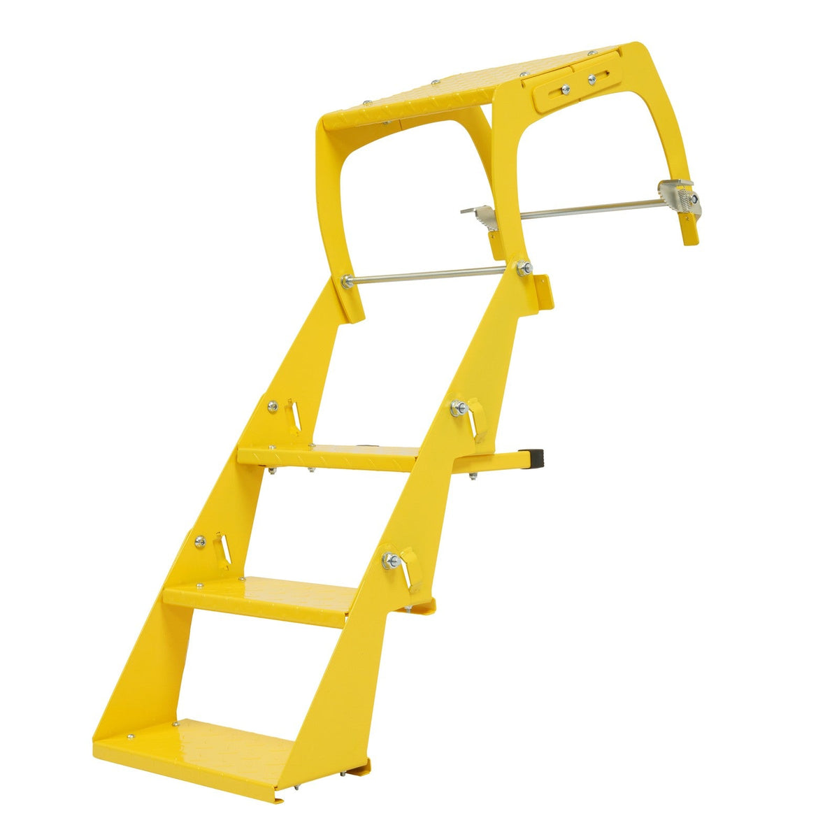 400lb Heavy Duty 3-step Tire Step For Trailer Truck Wheel Non-Slip Platform