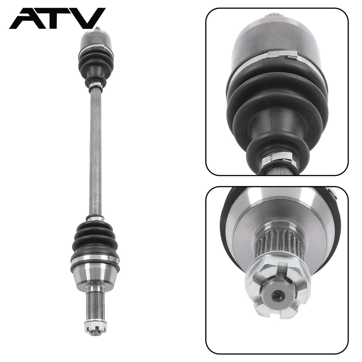Front CV Joint Axle Pair for Polaris Ranger 700 4x4 2009 1332606 1332856