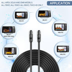 720073-3 20 Feet Ethernet Cable AS EC 20E for Humminbird for Helix, APEX, SOLIX