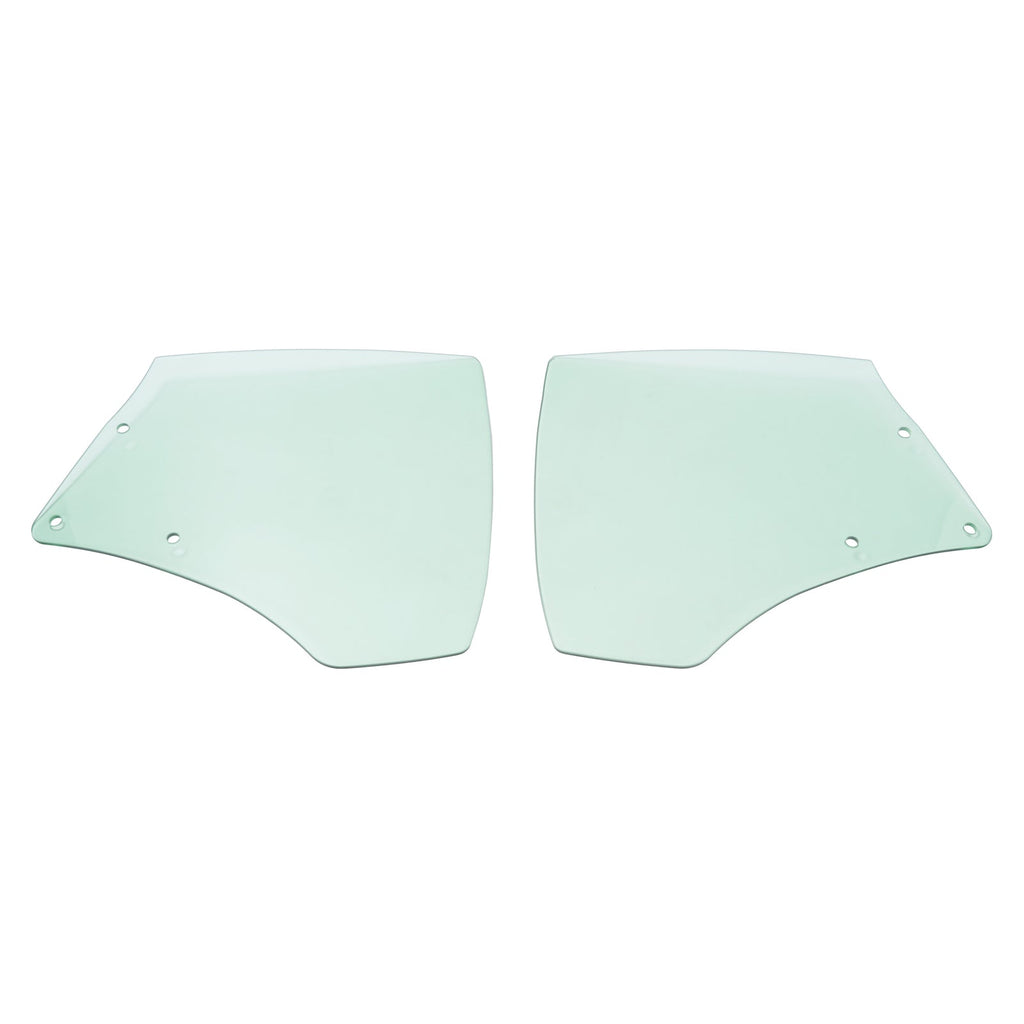 Fits Chevy Chevelle Malibu 2Door 1970-1972 Quarter Side Door Window Glass 4Pcs