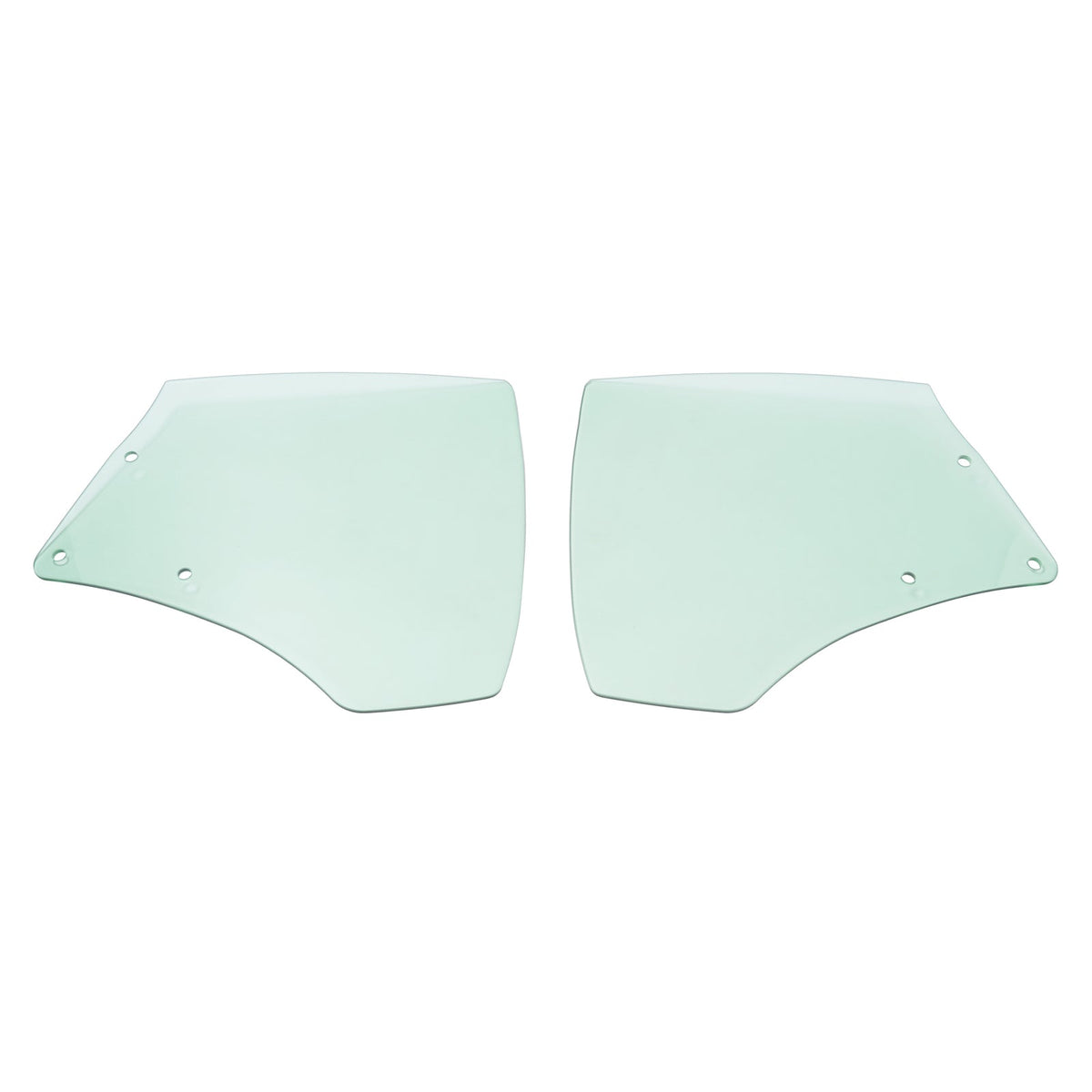 Fits Chevy Chevelle Malibu 2Door 1970-1972 Quarter Side Door Window Glass 4Pcs