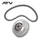 Complete Primary Sheave Aramid Belt For Yamaha Grizzly 660 YFM660 2002-2008