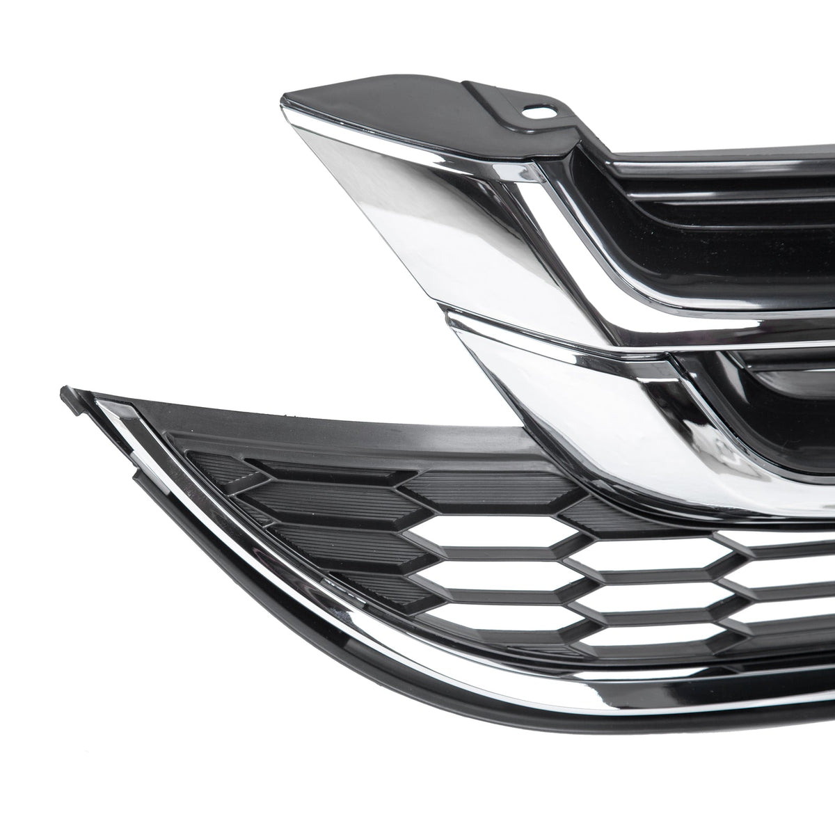 FOR HONDA CRV CR-V 2010 2011 FRONT BUMPER UPPER & LOWER GRILL GRILLE ABS CHROME