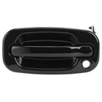 4Pcs NEW Outside Door Handles Set Painted Black For Silverado Tahoe Sierra 99-06