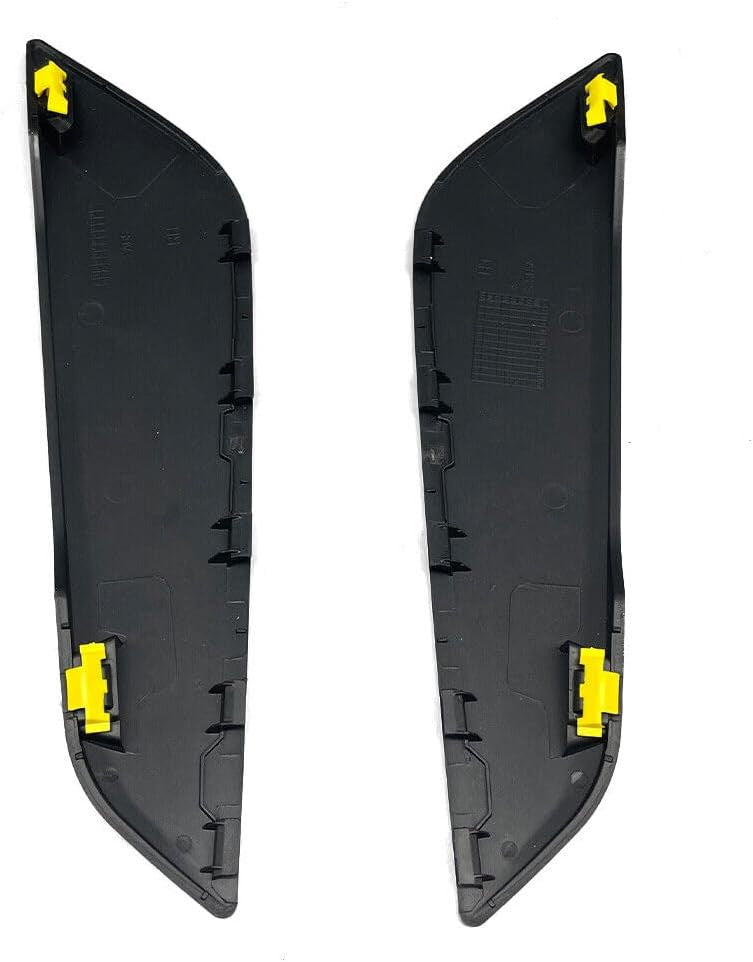 Black Left & Right Fender Panel Air Vent Cover for 2017-2023 BMW G30 5 Series