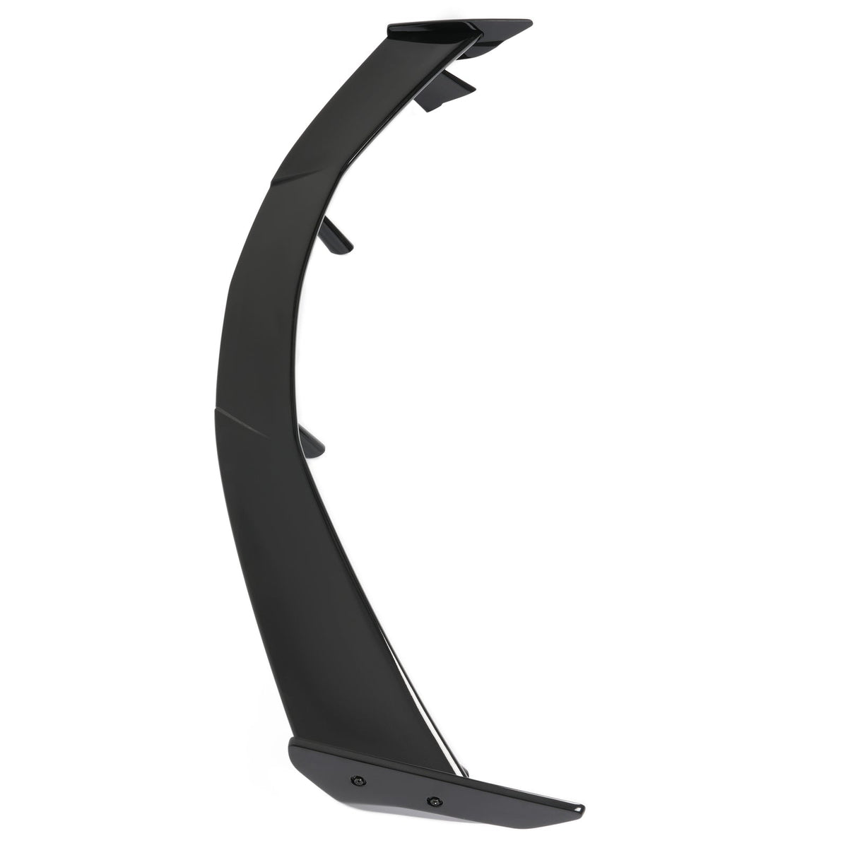 Fit For Corvette C8 Z51 20-24 PAINTED BLACK Rear Trunk Lid High Wing Spoiler ABS