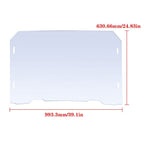 UTV Full Windshield Polycarbonate For 2008-2012 Polaris RZR 570 800S 800 XP 900