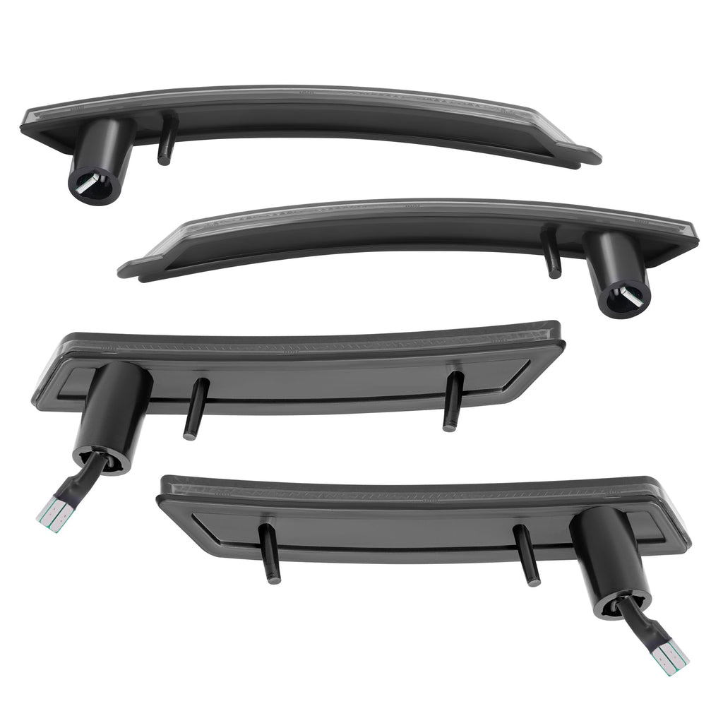 Front Rear Full LED Fender Side Marker Lights For Mini Cooper R55 R56 R57 07-16