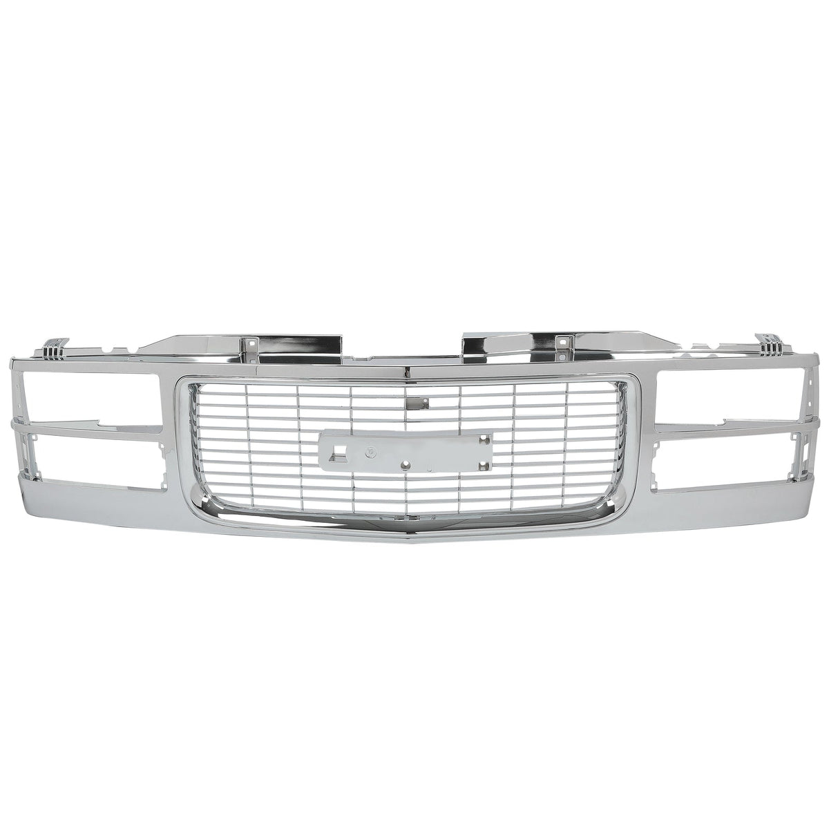 Grille Assembly For 1994-1998 GMC C1500 K1500 1994-2000 K3500 C3500 K2500 Chrome