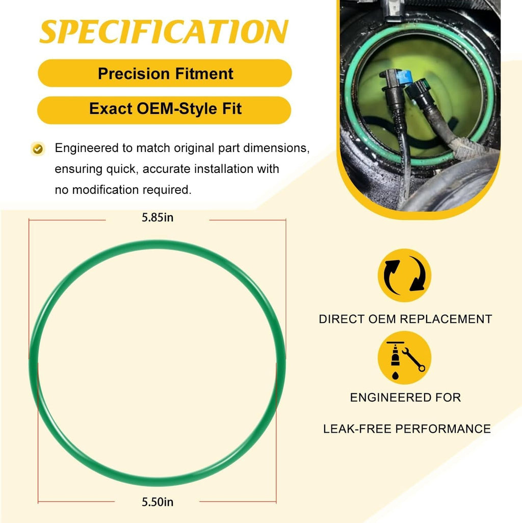911-245 Fuel Pump Tank Seal O-Ring Gasket for Chevrolet Ford GMC Dodge Chrysler