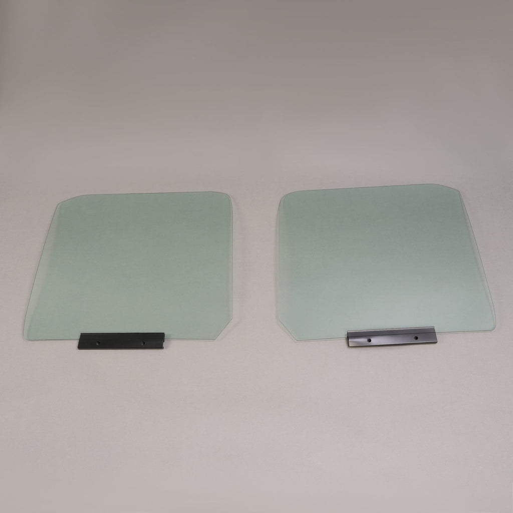 For Ford F-150/Bronco 1987-1997 Door Window Glass Front Left+Right Replacement