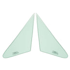 For Ford Mustang Fastback 1967 68 Glass Windshield Vent Door Back Green Windows