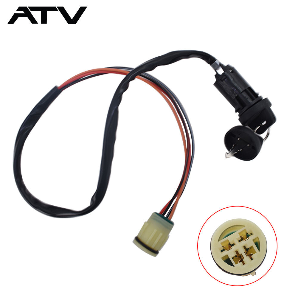 For Honda Rancher 350 TRX350 2000-2006 35100-HN5-670 Ignition Switch Key