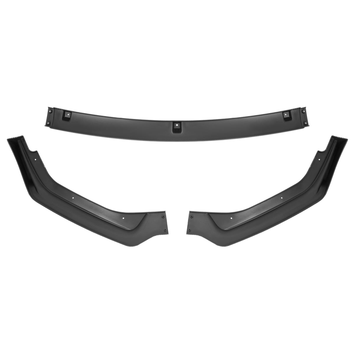 Carbon Fiber Color Front Bumper Lip Splitter For 2018-24 Infiniti Q50 Luxe Base