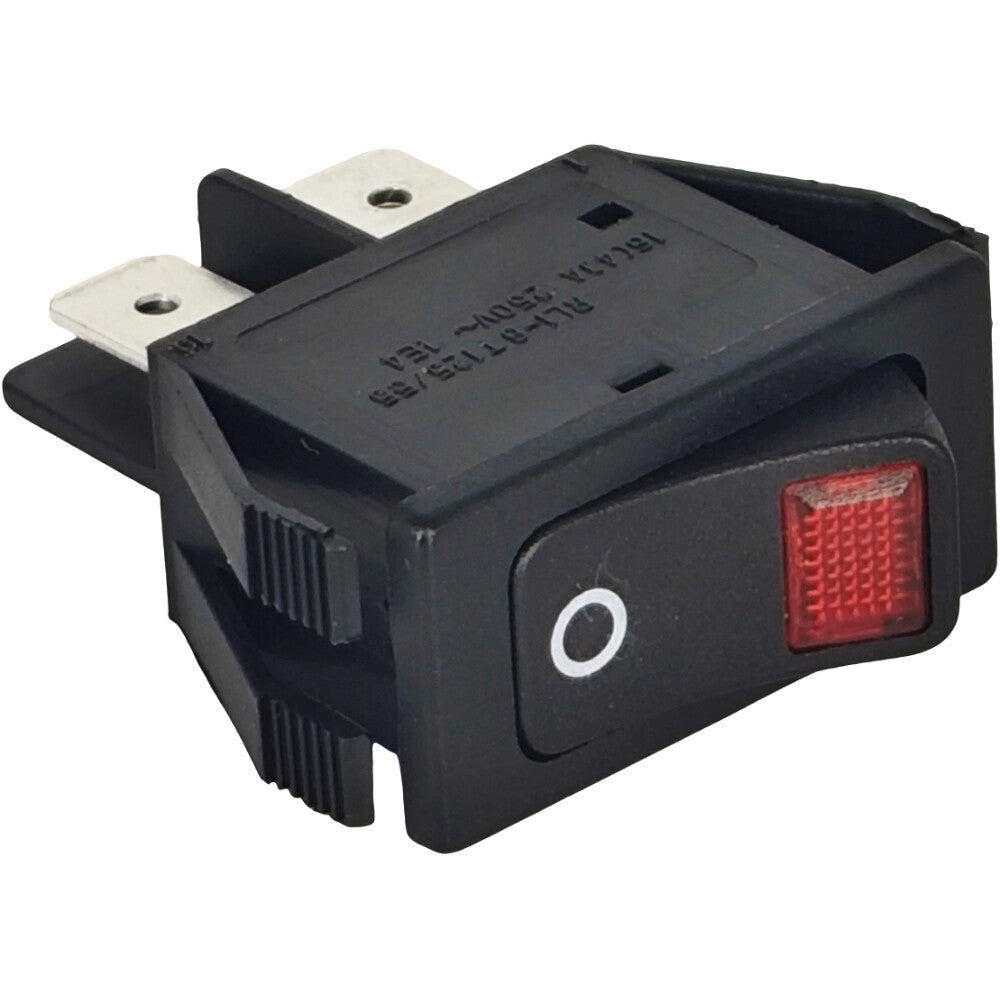 16A 125V Rocker Switch 02.19.080.00 for Hatco CDW-3N FDWD-1X FDWD-2X DPST