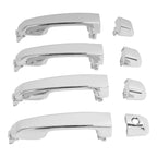 For Toyota 4Runner 2009-2018 2010 Front Rear LH+RH Outside Door Handle Chrome