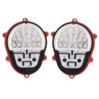 2PCS New For Humvee M998 M35 Black LED Rear Stop Tail Lights Brake Lights Lamps