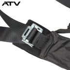 4point Black ATV/UTV Harness Belt Seatbelt w/ Phone Pocket A114220