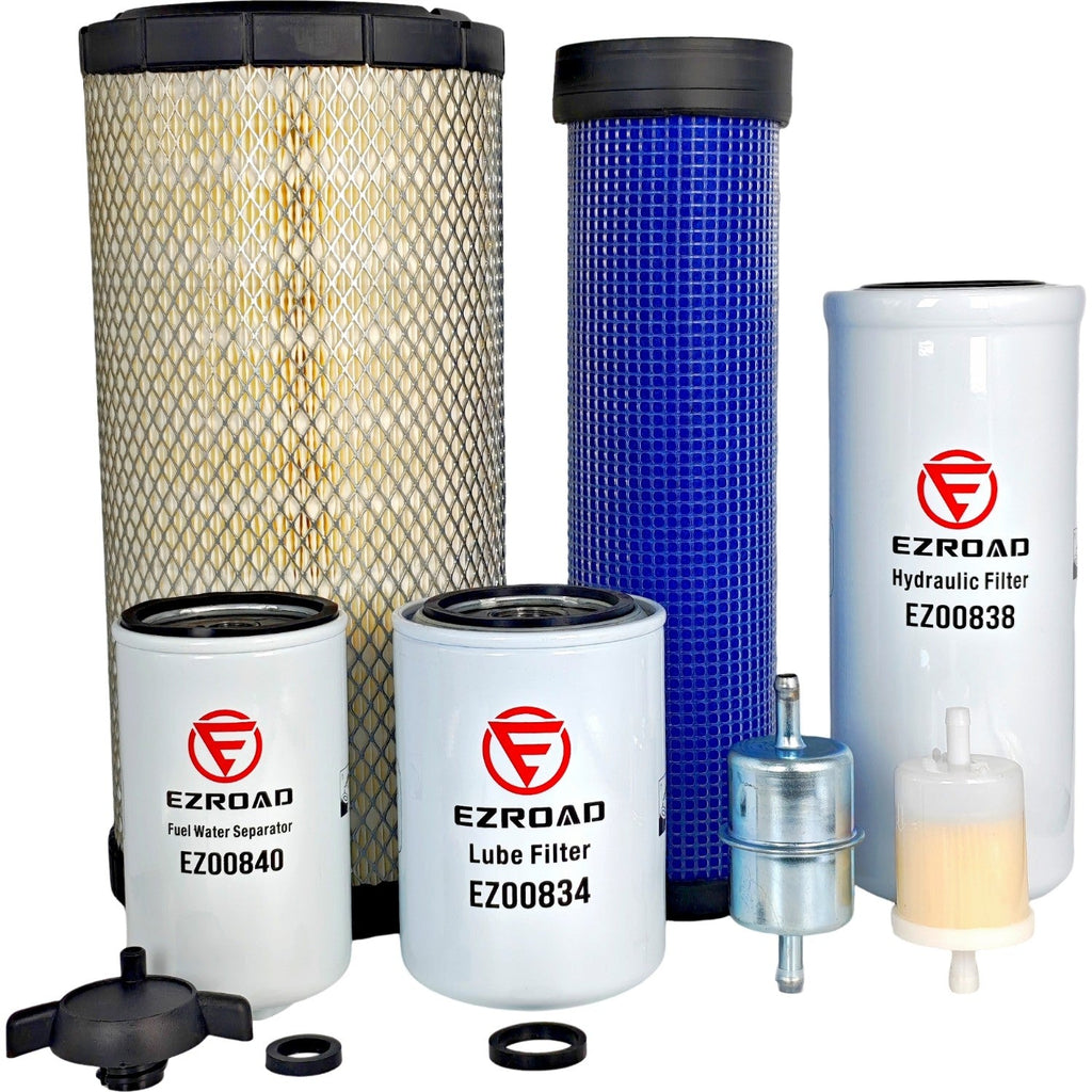 Maintenance Filter Kit Fit for Case 70XT Radial Seal Outer Inner Hyd Engine Fuel