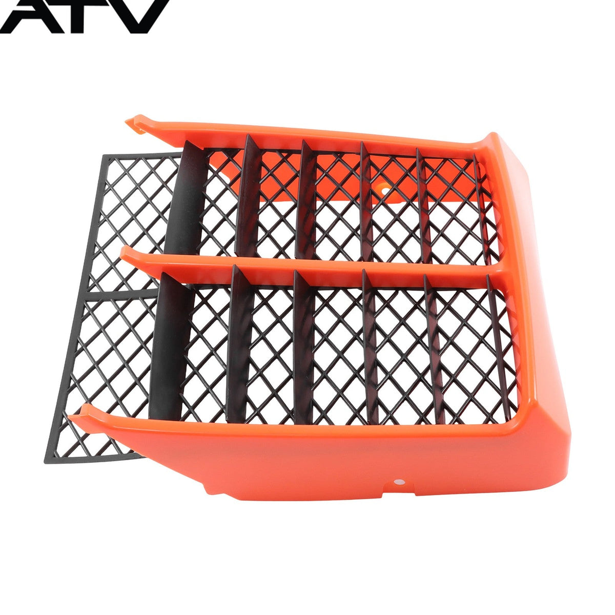 Plastic Tank Side Covers Integrated Orange Grill For Yamaha Banshee 350 1989