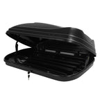15 Cubic Hard Shell Roof Top Mount Car Storage Travel Luggage Box Cargo Carrier