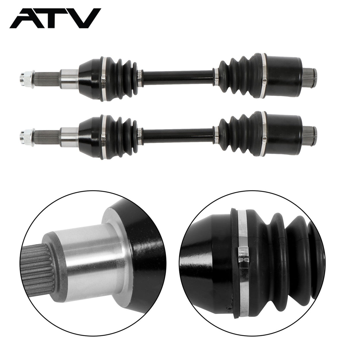 Rear Left Right CV Axles Drive Shaft For Polaris Sportsman 500 4X4 1999-2002