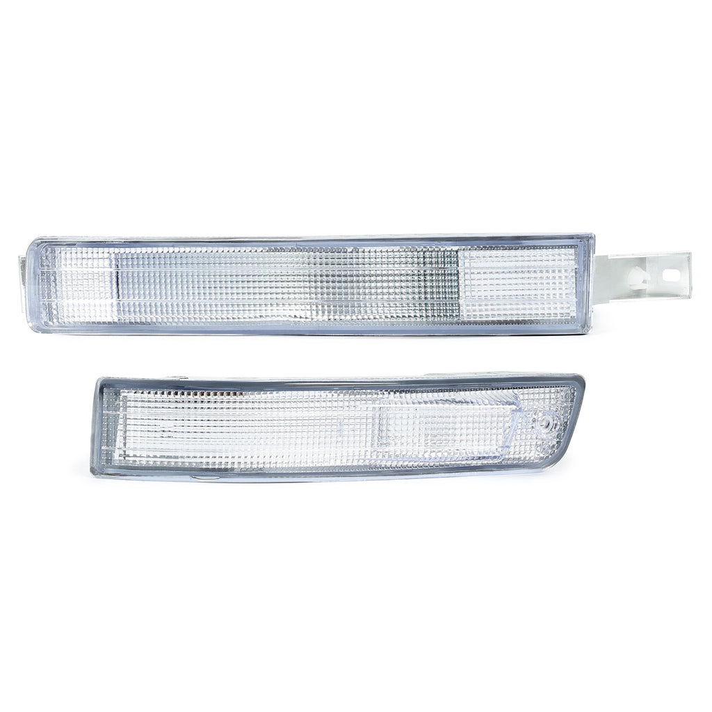Front Bumper Signal Light lamp clear Lens Left&Right For Lexus LS400 1990-1994