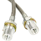 2X Front Extended Stainless Steel Brake Line 89340S for GMC Jimmy 1971-1991